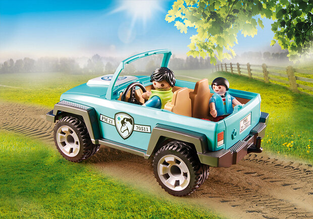 Country - Auto met aanhanger (70511)