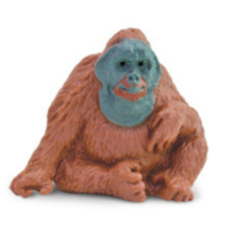 speelset Lucky Minis orang-oetan 2,5 cm bruin 192-delig