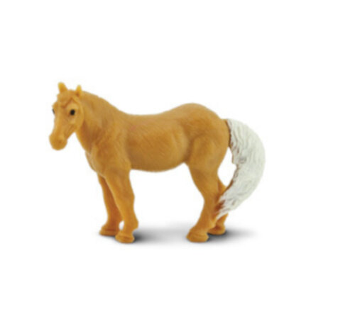 speelset Lucky Minis paarden 2,5 cm bruin 192-delig