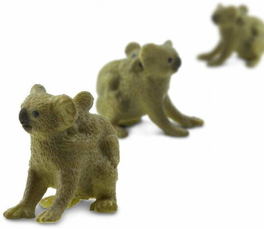 speelset Good Luck Minis koala&#039;s met jongen 2,5 cm 192-delig