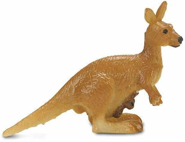 speelset Good Luck Minis kangoeroes 2,5 cm bruin 192-delig