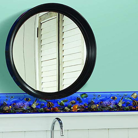 muursticker Under The Sea 22,8 x 457 cm vinyl