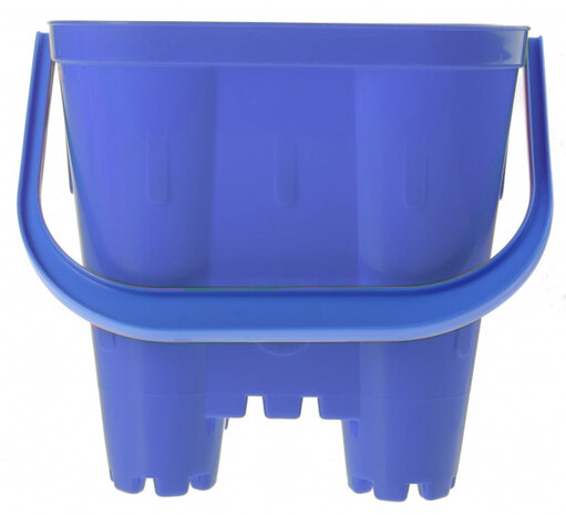 emmer zandkasteel junior 19 x 19 x 21 cm blauw