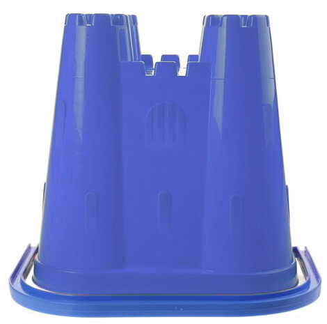 emmer zandkasteel junior 19 x 19 x 21 cm blauw