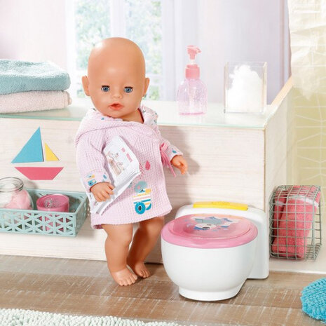 toilet babypop junior 23,2 cm wit/roze