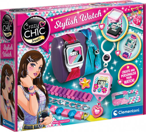speelset The watch of your style meisjes 14-delig