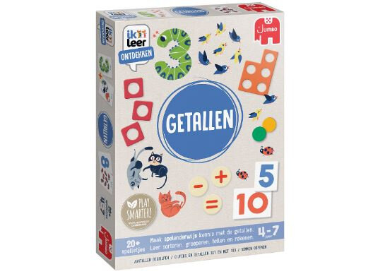 leerspel Ik leer ontdekken Getallen junior 10 delig