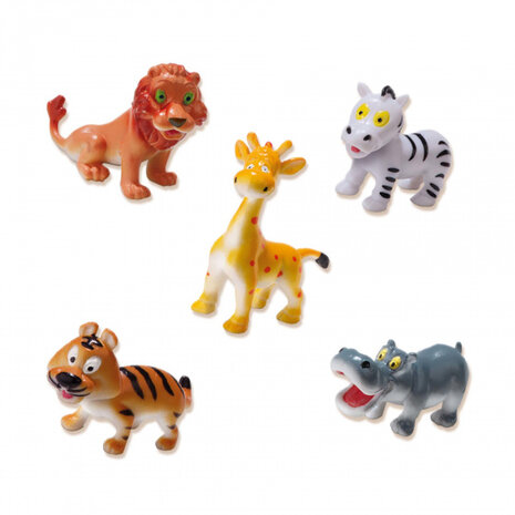 speelmat Safari junior 30 x 20 cm groen 7-delig
