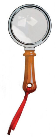 boekenlegger Fresnel 6,5 x 13,5 cm bruin