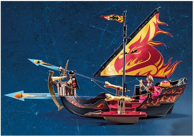 Novelmore - Burnham Raiders vuurschip (70641)