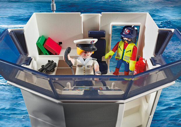 City Action: Groot containerschip/douaneboot 135-delig