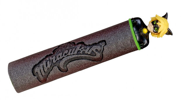waterpistool junior 26 cm foam zwart/groen