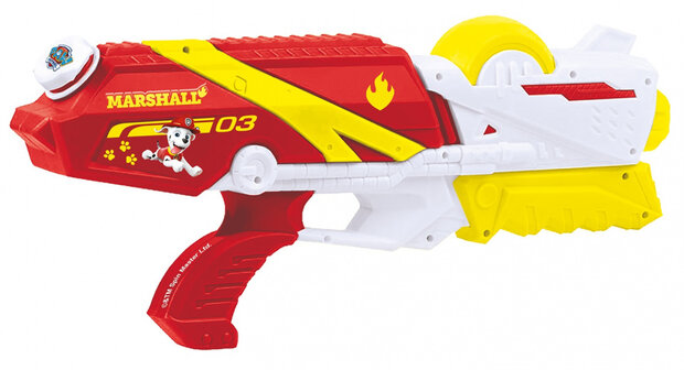 waterpistool Paw Patrol 42 x 17,5 cm 800 ml rood