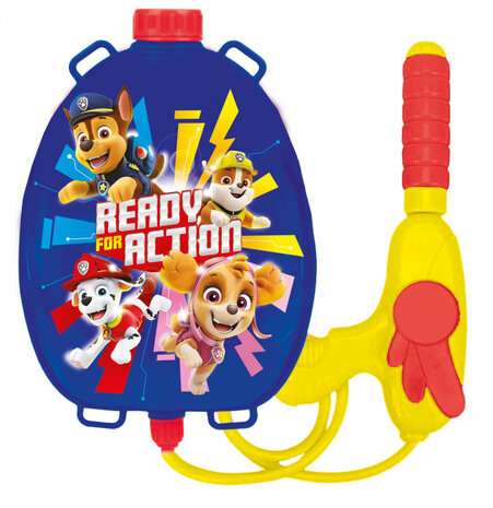 waterpistool met tank Paw Patrol 36 x 20 cm rood