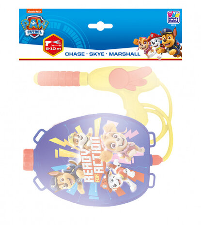 waterpistool met tank Paw Patrol 36 x 20 cm rood