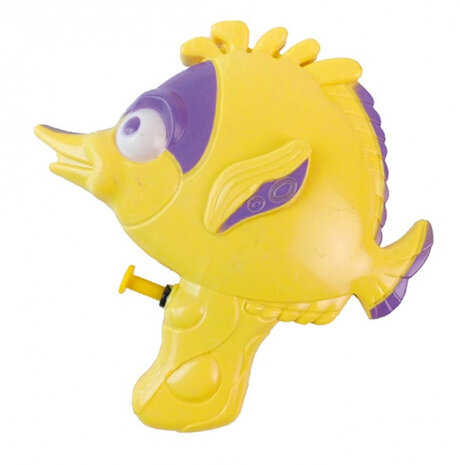 waterpistool vis junior 17 cm geel