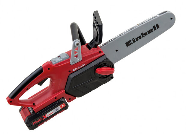 kettingzaag kids Einhell junior 39 cm rood 2 delig