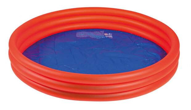 opblaaszwembad junior 157 x 28 cm PVC rood/blauw