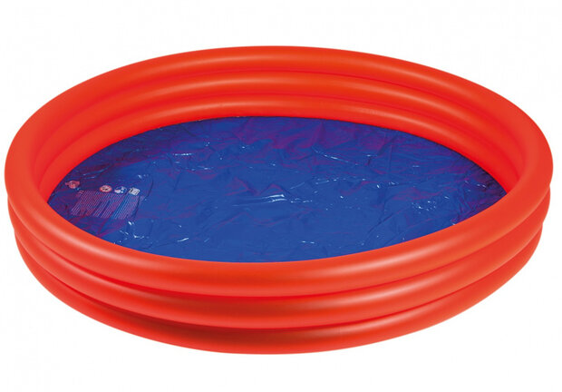 opblaaszwembad 175 x 31 cm rood/blauw