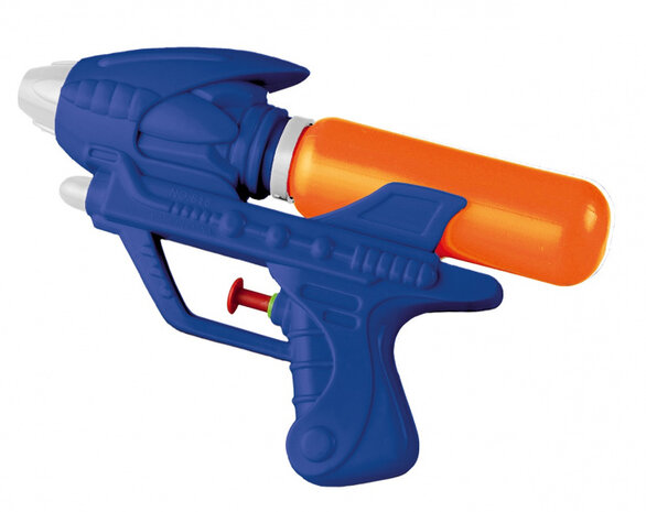 waterpistool WP 180 junior 18 cm blauw/wit