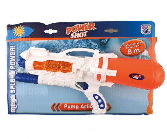 waterpistool WK 390 junior 40 cm wit/oranje