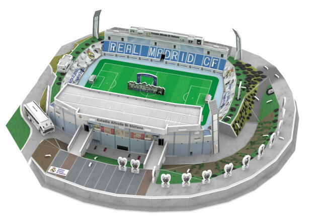 3D-puzzel Real Madrid 35 x 36,3 cm foam grijs 99-delig