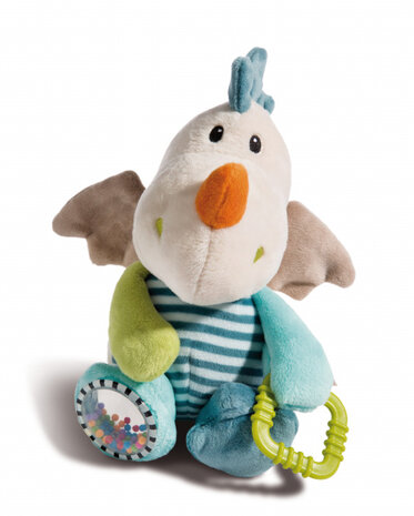 knuffeldier Dragon Dragilu 25 x 16 cm pluche/polyester