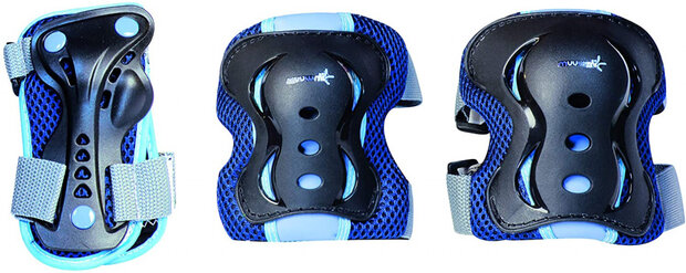 beschermingsset blauw maat m