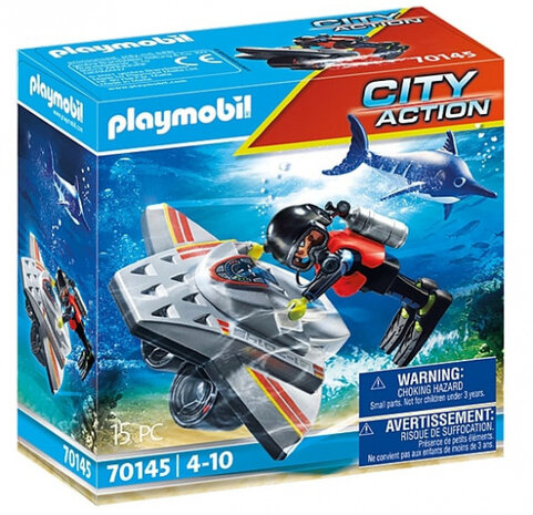 City Action - Redding op zee: Duikscooter (70145)
