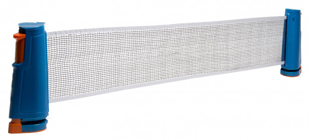 tafeltennisnet 170 x 14 cm blauw