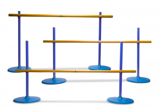 horden 56-102 cm blauw 3 stuks