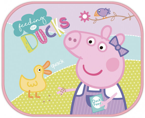 zonneschermen Peppa Pig junior 36 x 45 cm 2 stuks