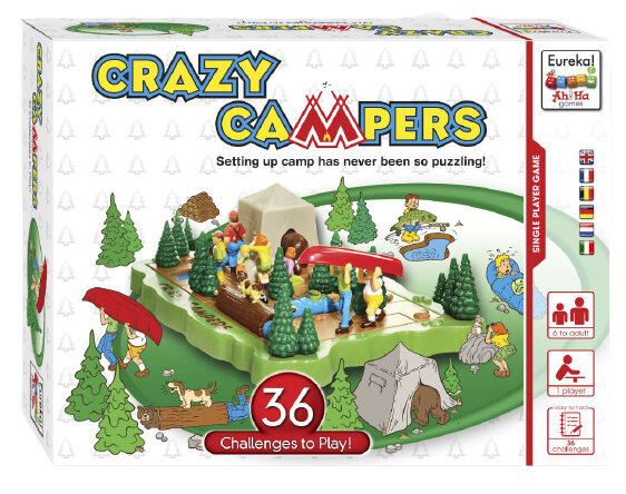 puzzel Crazy Campers junior 11-delig