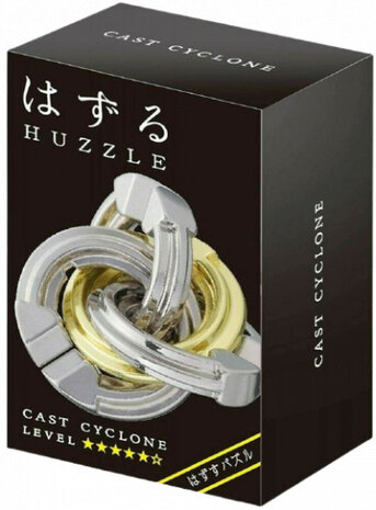 puzzel Cast Cyclone junior zink zilver/goud 4-delig