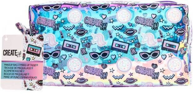 make-up tasje 17 x 10 x 5 cm blauw
