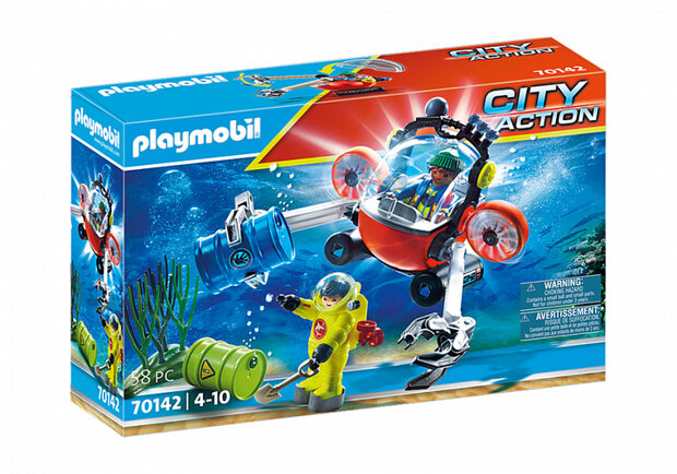 City Action - Redding op zee: duikboot (70142)