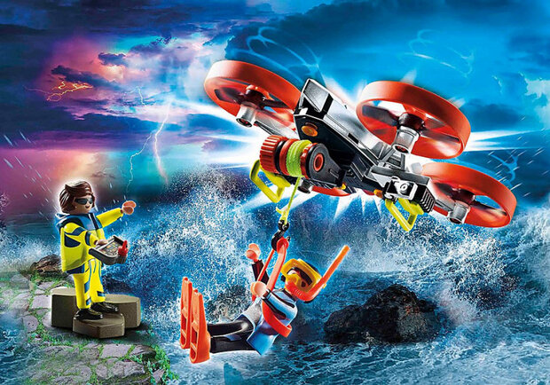 City Action - Redding op zee: reddingsdrone (70143)