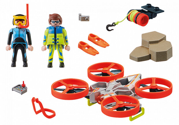 City Action - Redding op zee: reddingsdrone (70143)