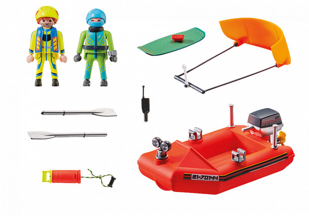 City Action - Redding op zee: kitesurfer (70144)
