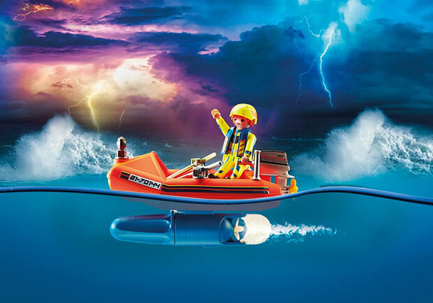 City Action - Redding op zee: kitesurfer (70144)