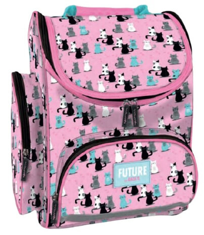rugzak meisjes 15 liter 37 cm polyester roze