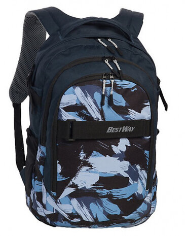 rugzak Evolution Air junior 22 liter polyester blauw