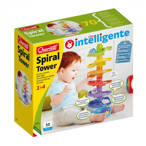 knikkerbaan spiraal junior 10-delig