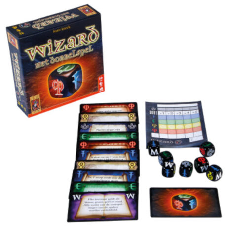 dobbelspel Wizard karton 19-delig (NL)