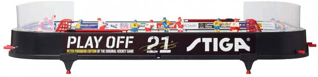 ijshockeytafel Peter Forsberg 96 x 50 cm zwart 18-delig