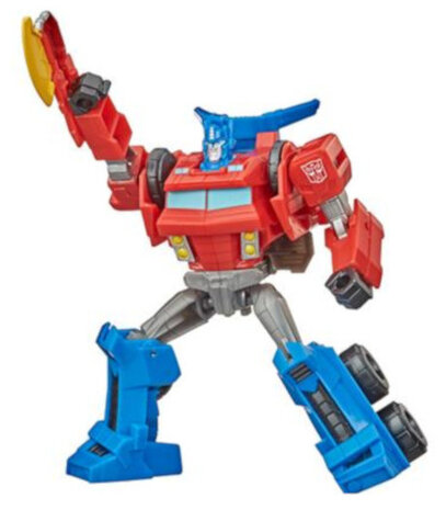 transformer Bumblebee Optimus Prime 15 cm rood/blauw