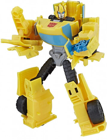 transformer Bumblebee jongens 15 cm geel/grijs/blauw