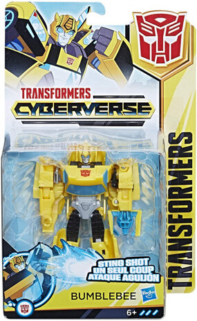transformer Bumblebee jongens 15 cm geel/grijs/blauw