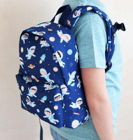 rugzak Astronauten junior 5,5 L blauw
