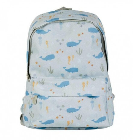 rugzak Oceaan junior 5,5 L lichtblauw